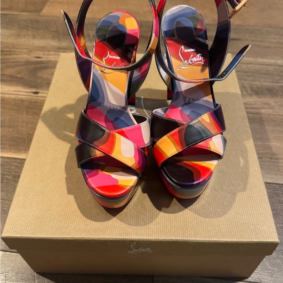 Christian Louboutin Vibrant Multicolor Heels